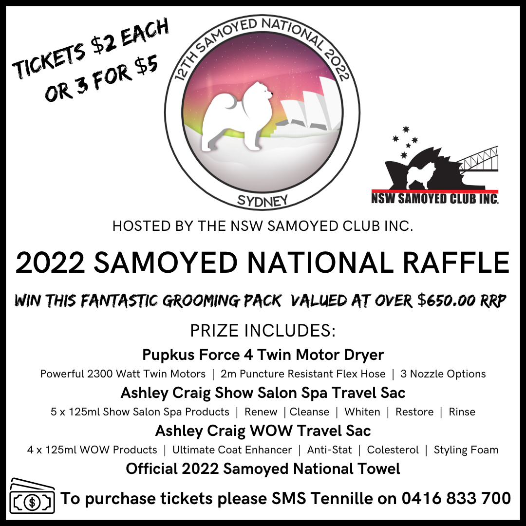 Show Manager - National fundraising Raffle - Sun 30 Oct 2022 (NSW ...